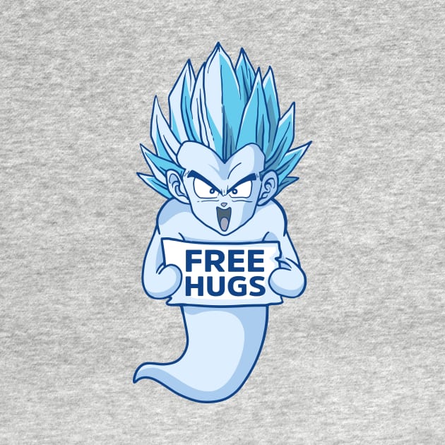 Free Hugs Kamikaze Ghost by pujartwork